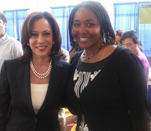 SF District Attorney, Kamal Harris and Candidate for Attorney General with Kimberly Hayes